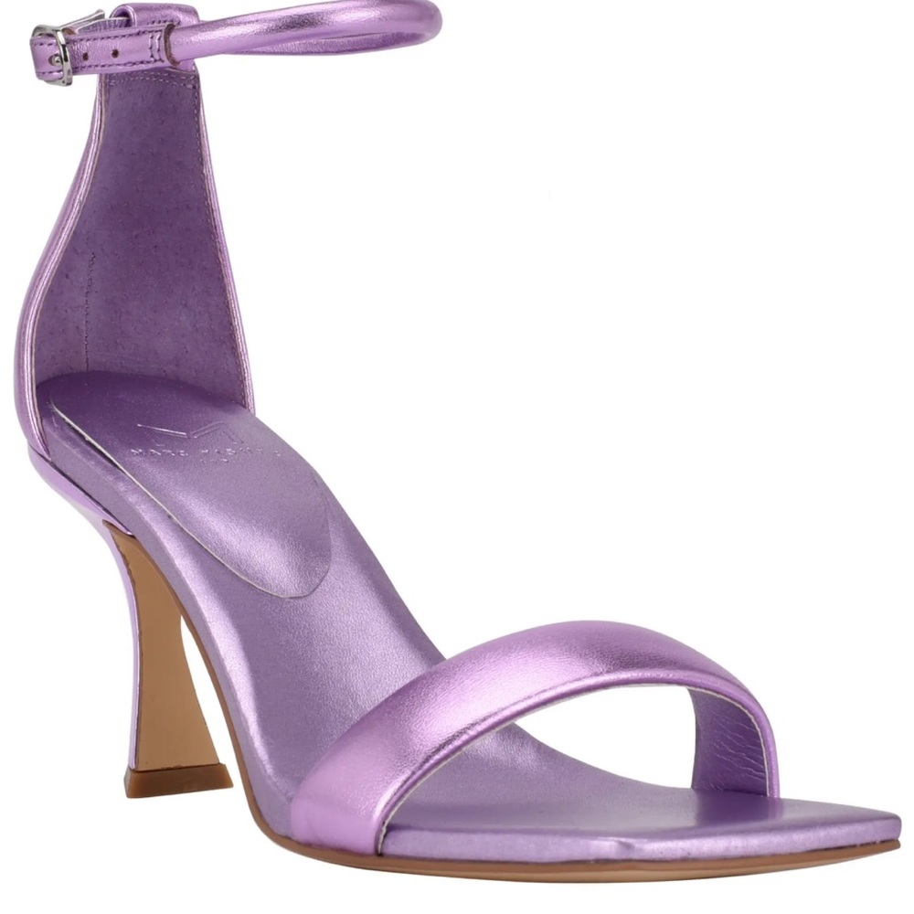NWT Marc Fischer Derine Ankle Strap Sandal Light Purple